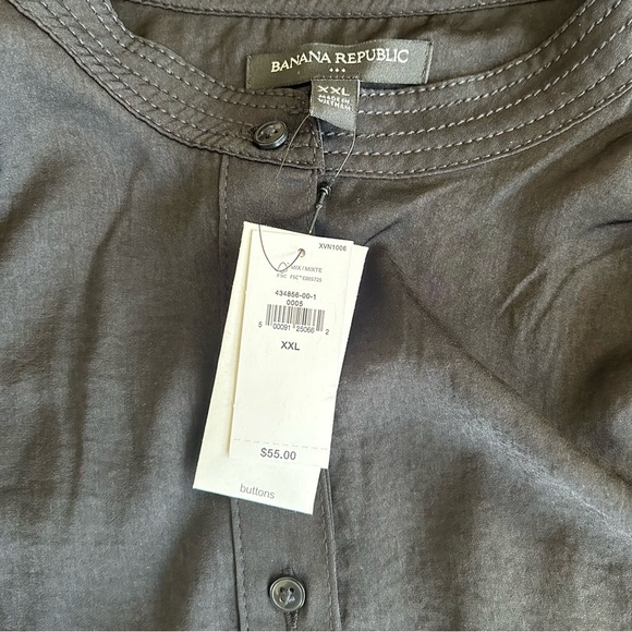 Banana Republic | Ramie Blouse - Picture 10 of 11